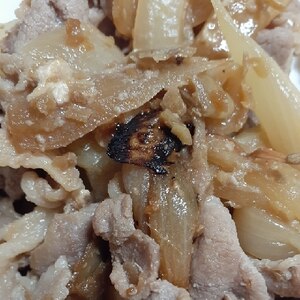 ♥　塩水漬け柔らか牛肉と玉ねぎのソテー　♥